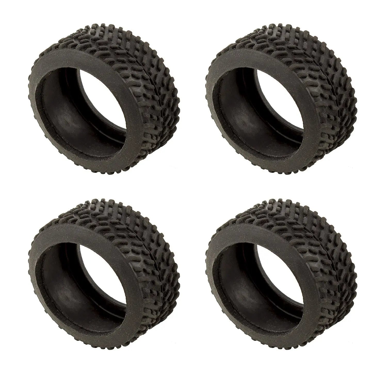 ASS21605 Nanosport Pin Tires, black Team Associated