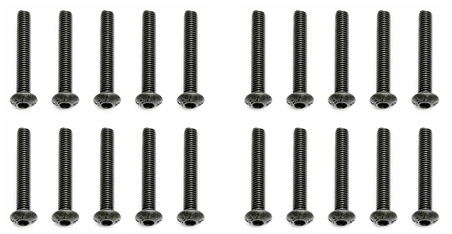 ASS25188 Screws, M3x20 mm BHCS Team Associated