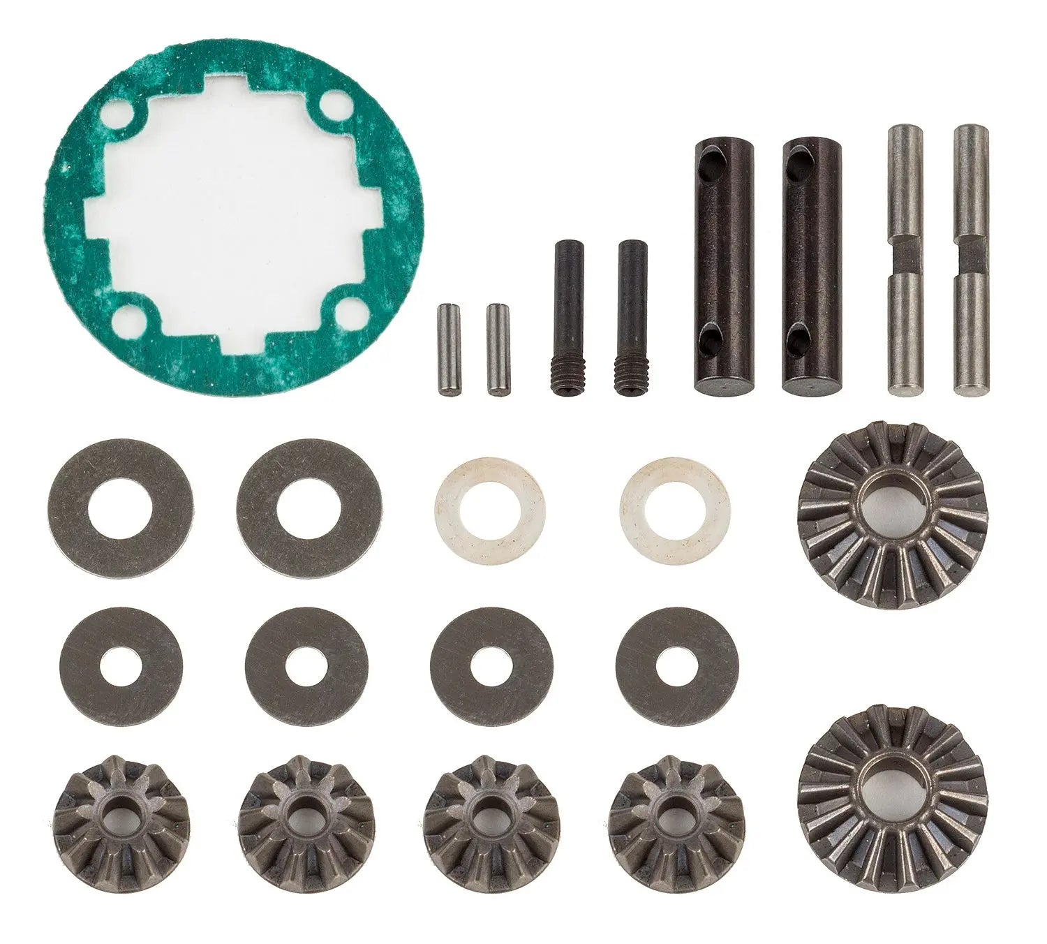 ASS25810 Rival MT10 Front or Rear Differential Rebuild Kit Team Associated
