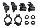 ASS25915 RIVAL MT8 Caster Blocks, Steering Blocks, Rear Hubs Set Team Associated