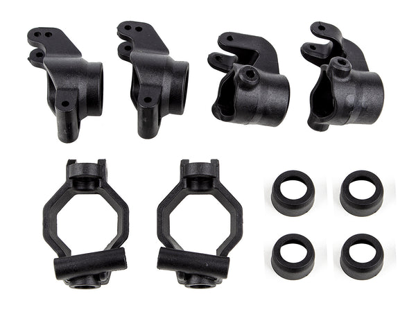 ASS25915 RIVAL MT8 Caster Blocks, Steering Blocks, Rear Hubs Set