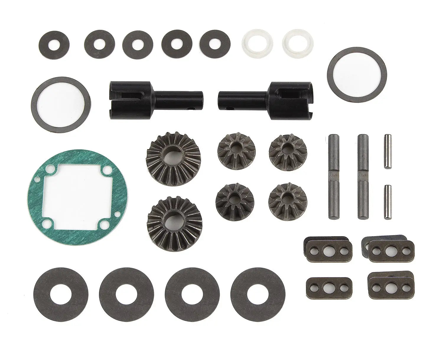 ASS25926 RIVAL MT8 Front and Rear Differential Rebuild Set Team Associated