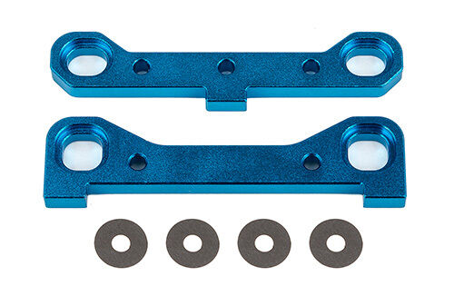 ASS26035 SR7 Arm Mounts C & D, blue aluminum TEAM ASSOCIATED