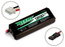 ASS27315 Reedy LiFe Pro 1600mAh 6.6V TX/RX Battery, flat Team Associated