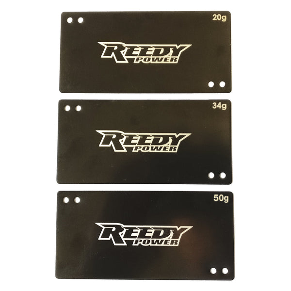 ASS27355 Shorty Battery Weight Set, 20g, 34g, 50g