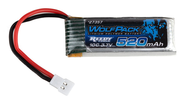ASS27357 WolfPack LiPo 520mAh 10C 3.7V