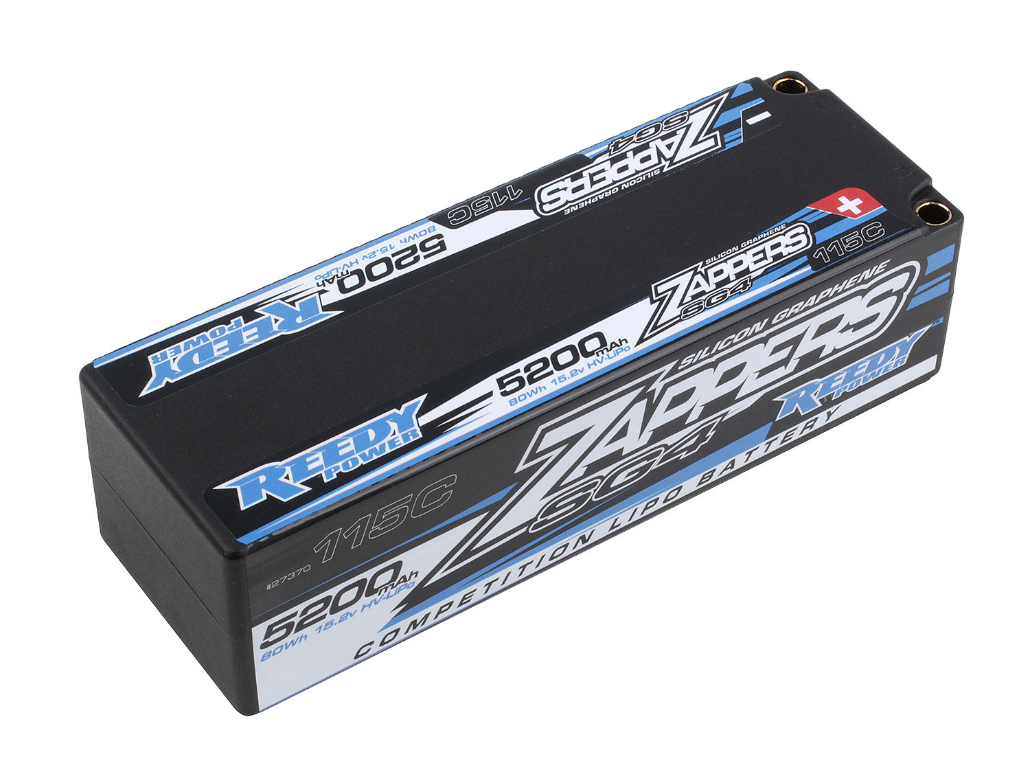 ASS27370 Zappers SG4 5200mAh 115C 15.2V LP Stick Team Associated