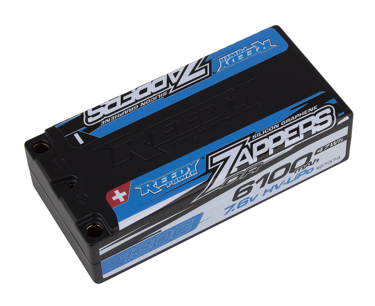 ASS27374 Zappers DR 6100mAh 130C 7.6V Shorty Team Associated