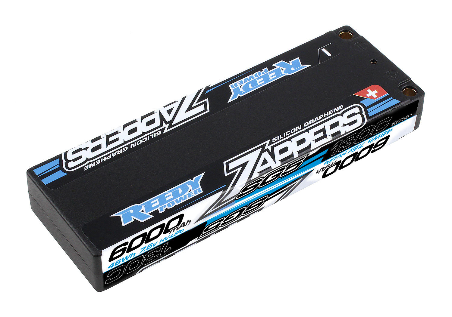 ASS27381 Zappers SG5 6000mAh 130C 7.6V ULP Stick Team Associated