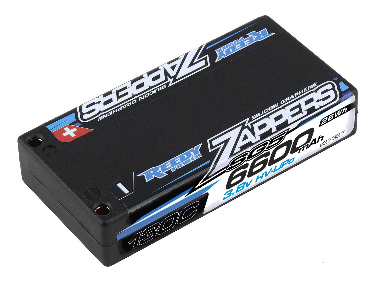ASS27387 Zappers SG5 6600mAh 130C 3.8V 1:12 Team Associated
