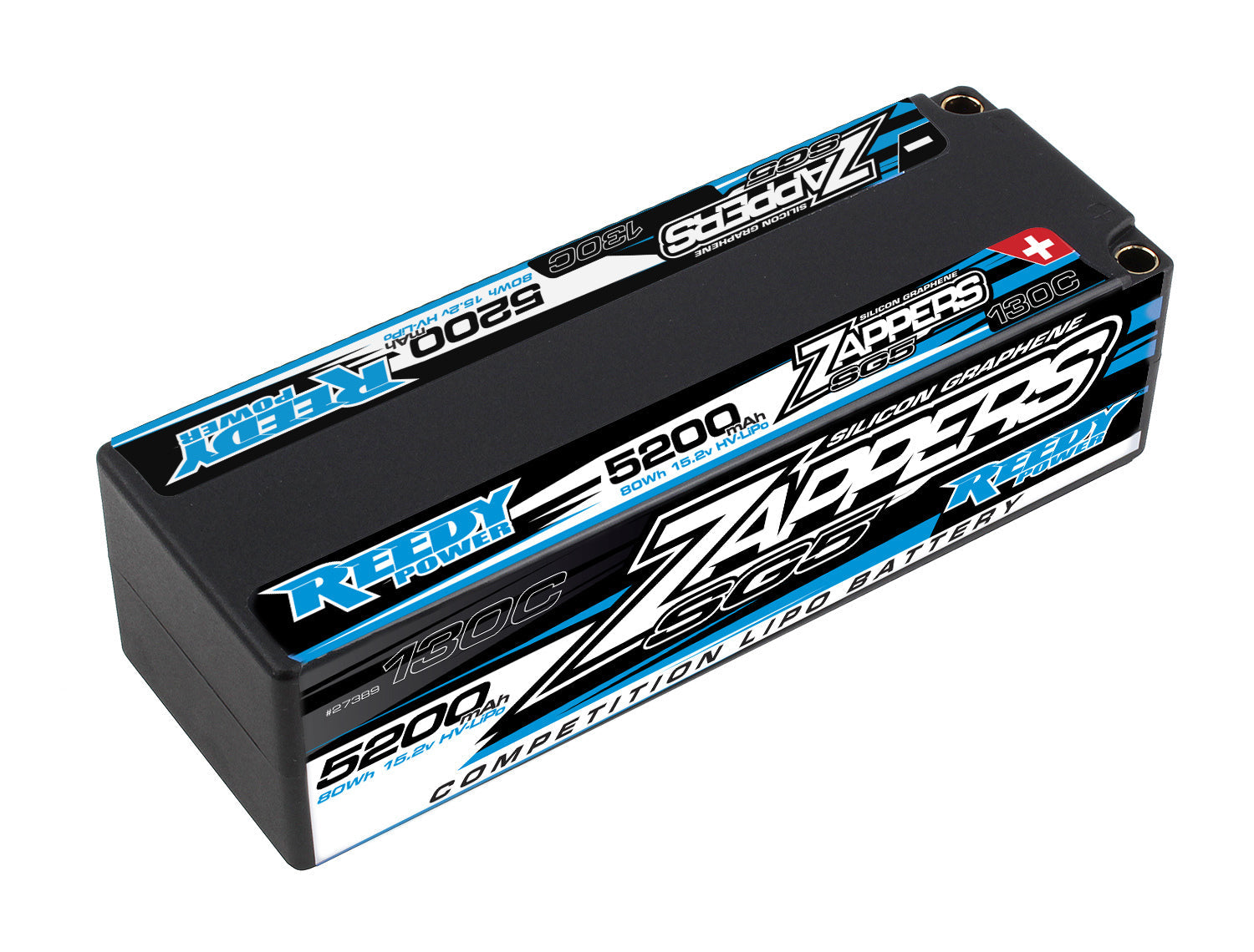 ASS27389 Zappers SG5 5200mAh 130C 15.2V LP Stick Team Associated