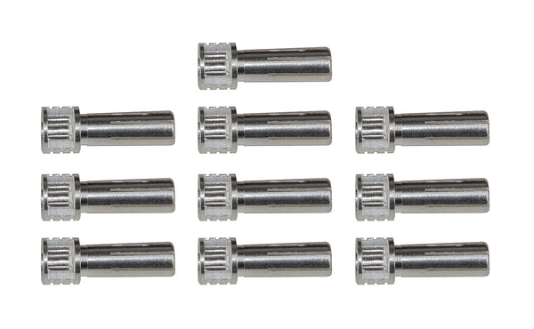 ASS27393 Grip Bullets 5mm x 14mm, silver, qty 10