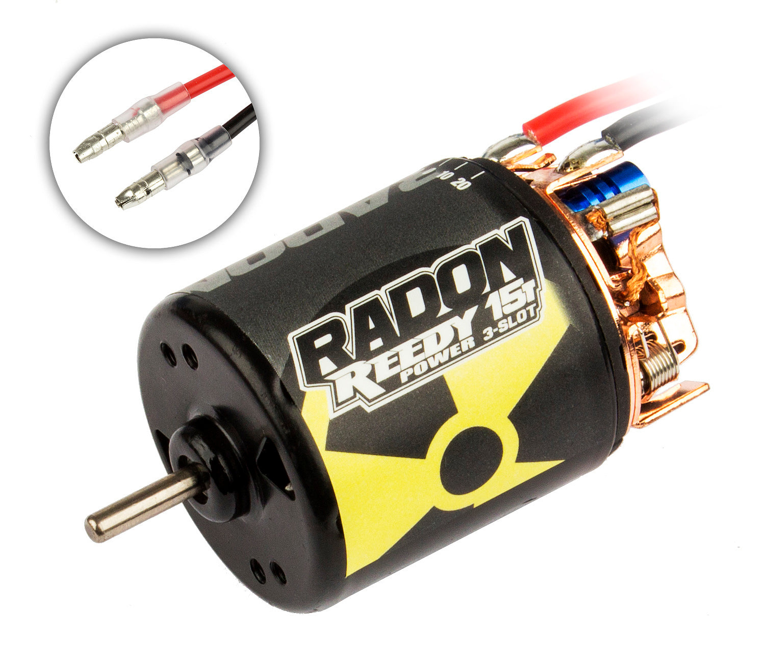 ASS27425 Reedy Radon 2 15T 3-Slot 4100Kv Brushed 540 Motor Team Associated