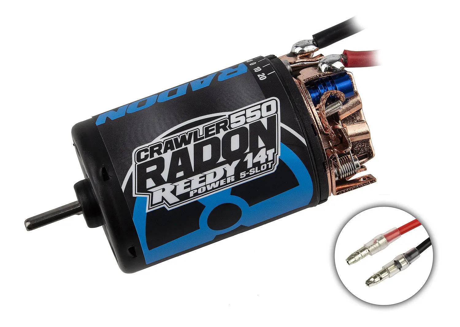 ASS27464 Reedy Radon 2 Crawler 550 14T 5-Slot 1600kV Brushed Motor Team Associated