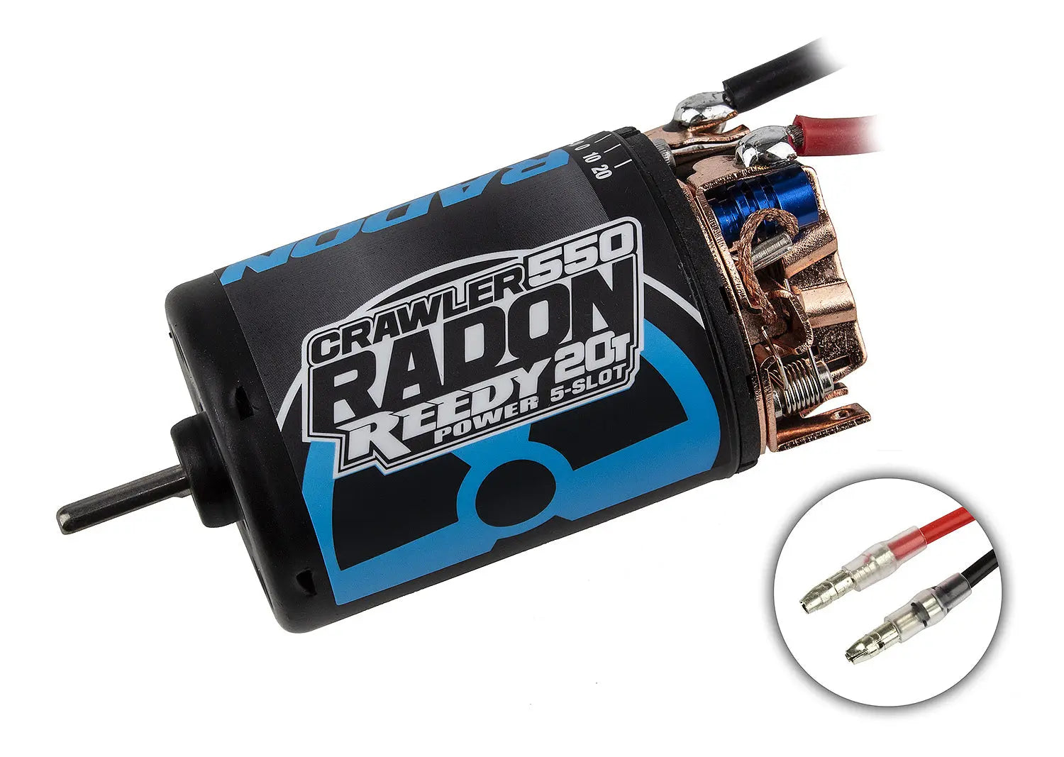 ASS27466 Reedy Radon 2 Crawler 550 20T 5-Slot 1100V Brushed Motor Team Associated