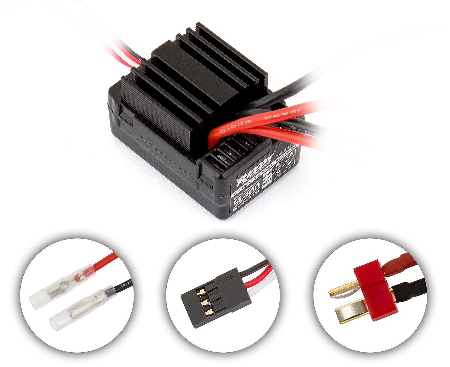 ASS29198 Reedy SC400 Brushed ESC with Crawler Mode Team Associated