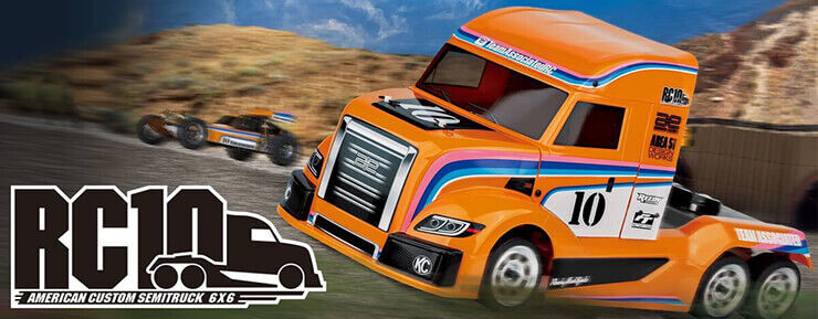 ASS30139 TEAM ASSOCIATED RC10 6X6 AMERICAN CUSTOM SEMITRUCK KIT