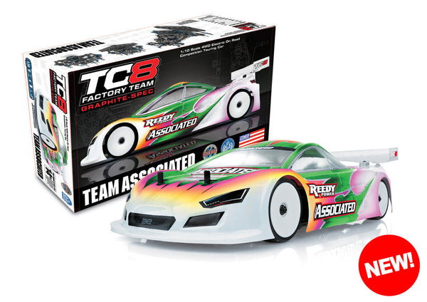 ASS30141 Team Associated TC8 Graphite-Spec Team Kit
