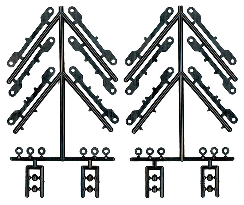 ASS31010 Arm Mount Shims, Balls, Wheelbase Shims