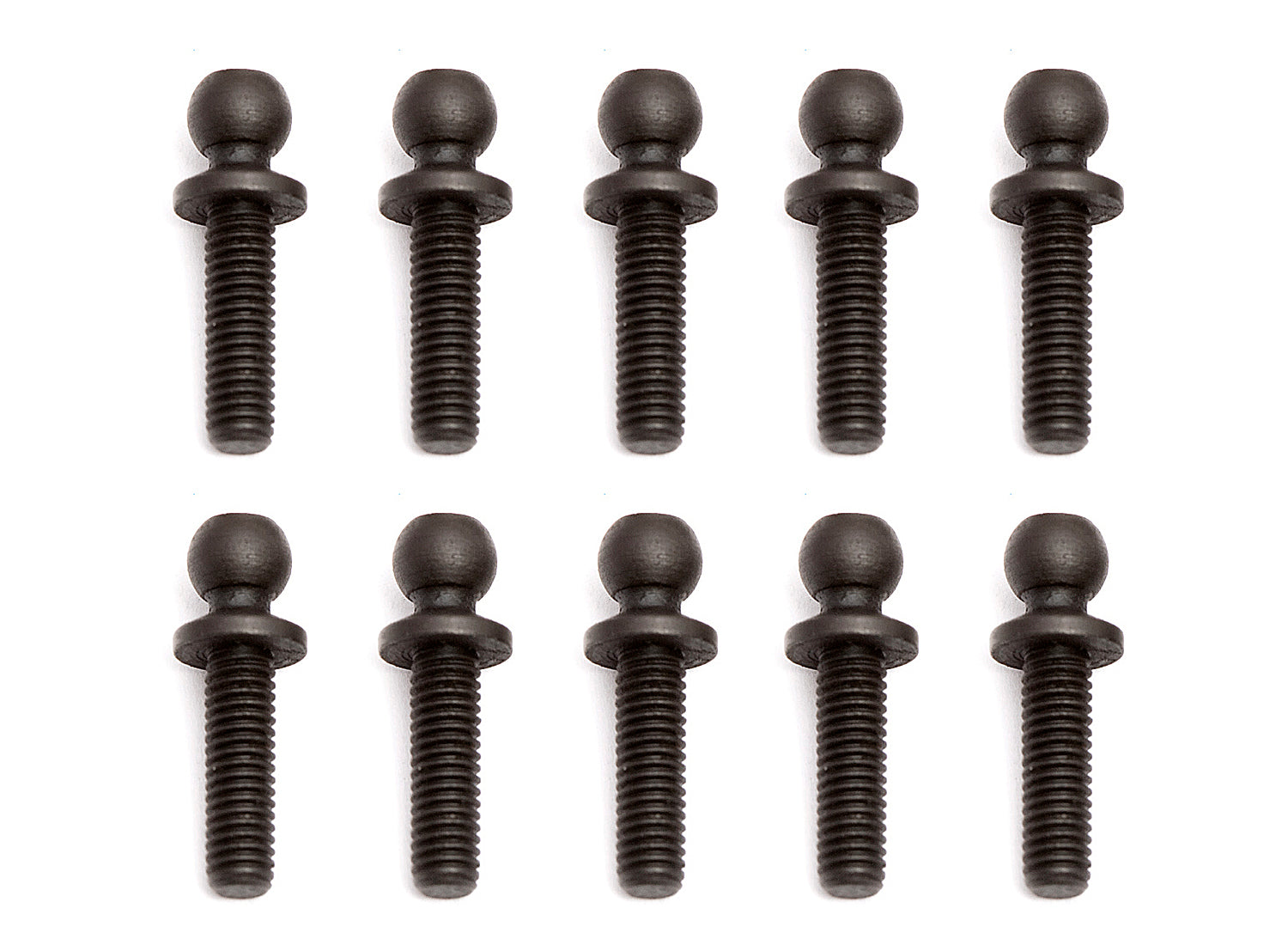 ASS31282 Ballstuds, 10 mm, short neck Team Associated