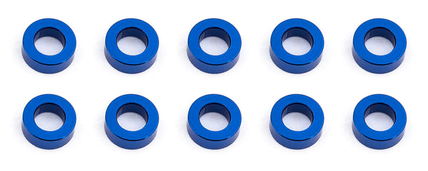 ASS31383 Ballstud Washers, 5.5x3.0x2.0 mm, blue aluminum