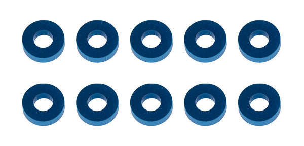 ASS31389 Washers, 7.8x3.5x2.0mm, blue aluminum