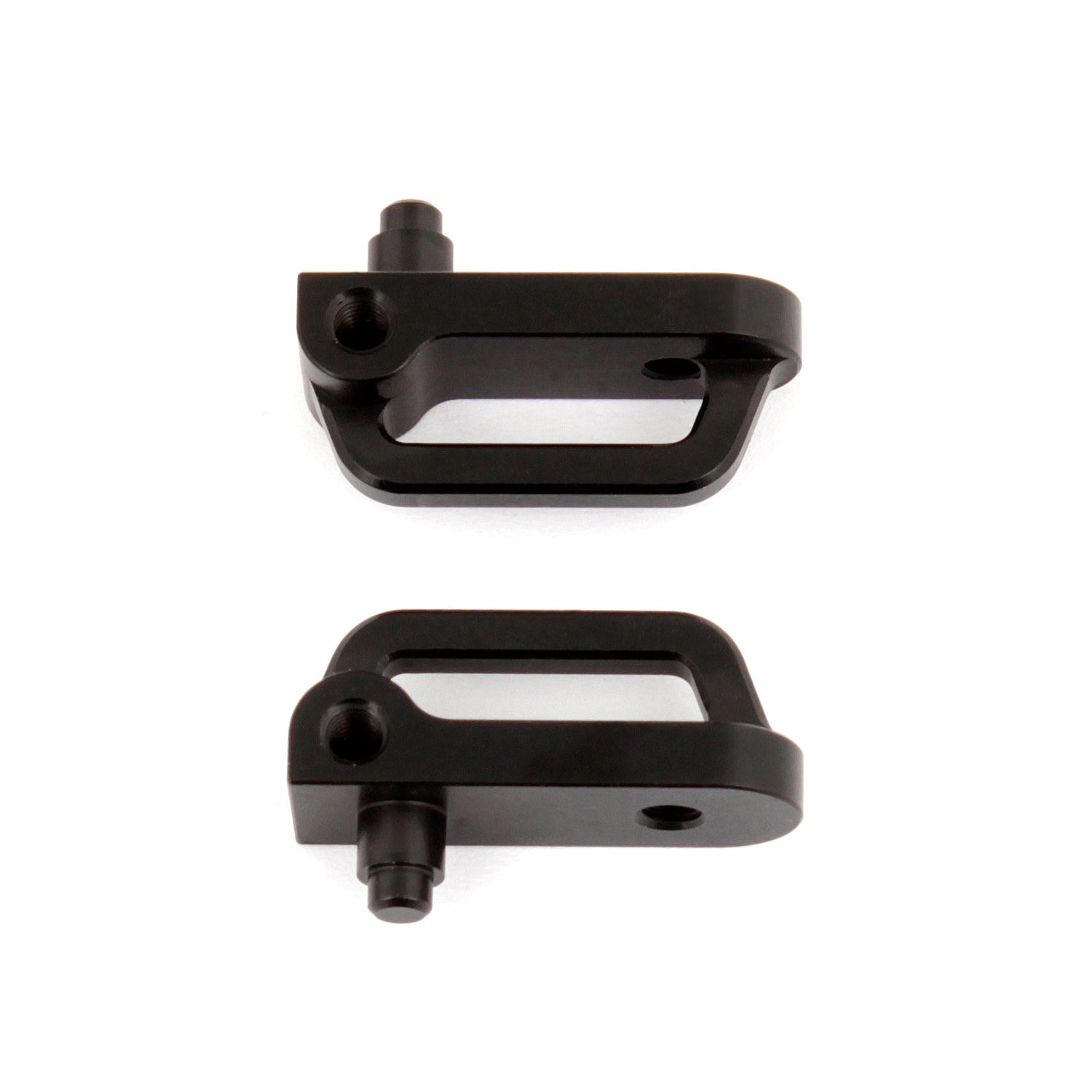 ASS31807 TC7.2 FT Battery Stops, tape version, black aluminum Team Associated