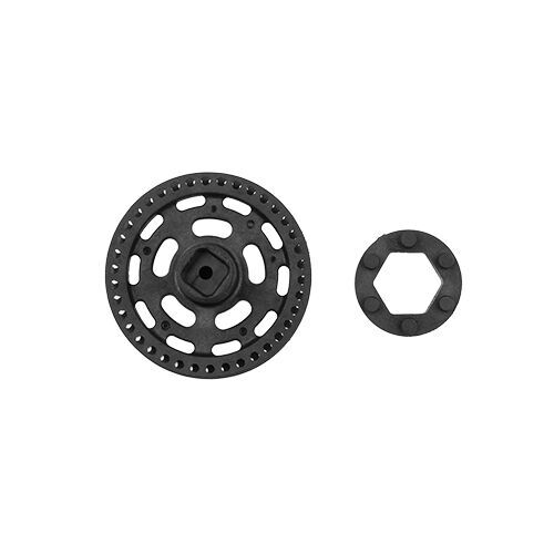 ASS32069 RC10TC8 SPOOL 38T, SPUR GEAR PULLEY TEAM ASSOCIATED