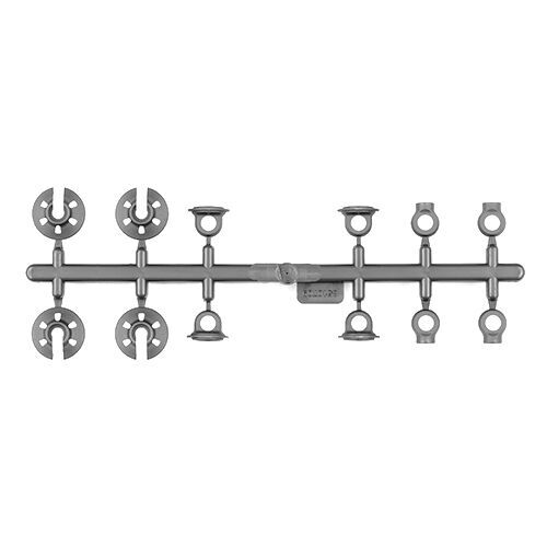 ASS32076 RC10TC8 SHOCK BALL ENDS AND SPRING CUPS