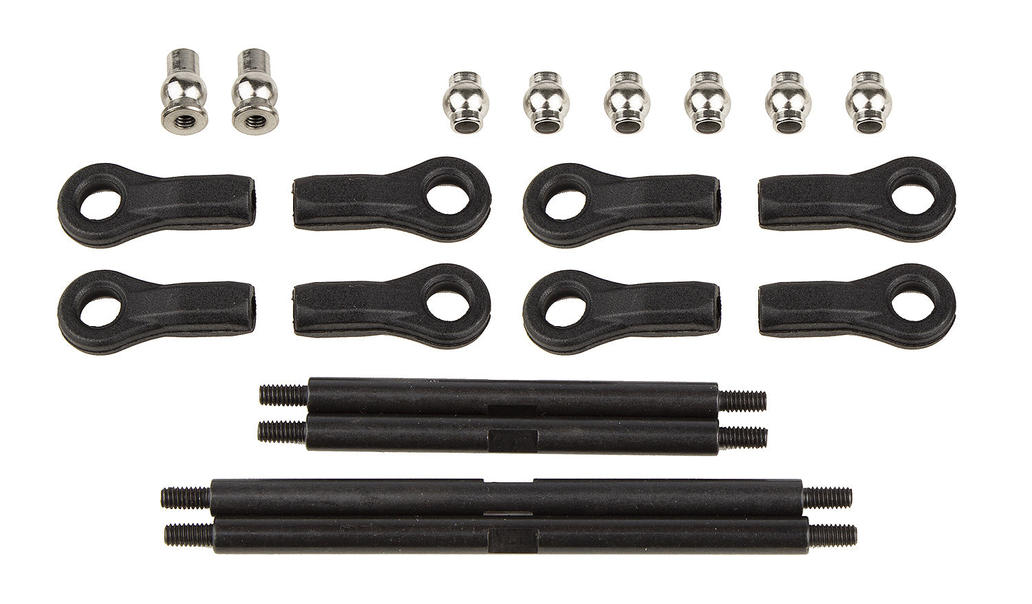 ASS41031 CR12 Rear Upper and Lower Links Set Team Associated