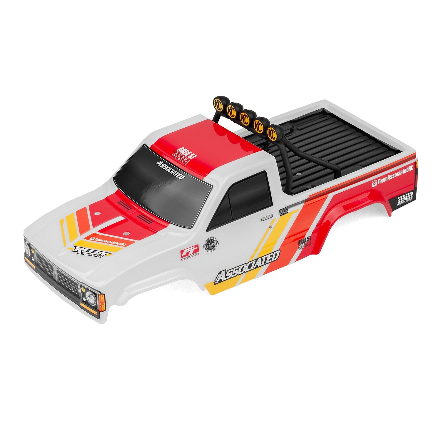 ASS41150 MT12+ Lux Body Set, painted TEAM ASSOCIATED