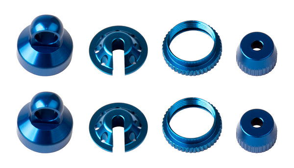 ASS42085 Enduro Shock Parts, blue aluminum