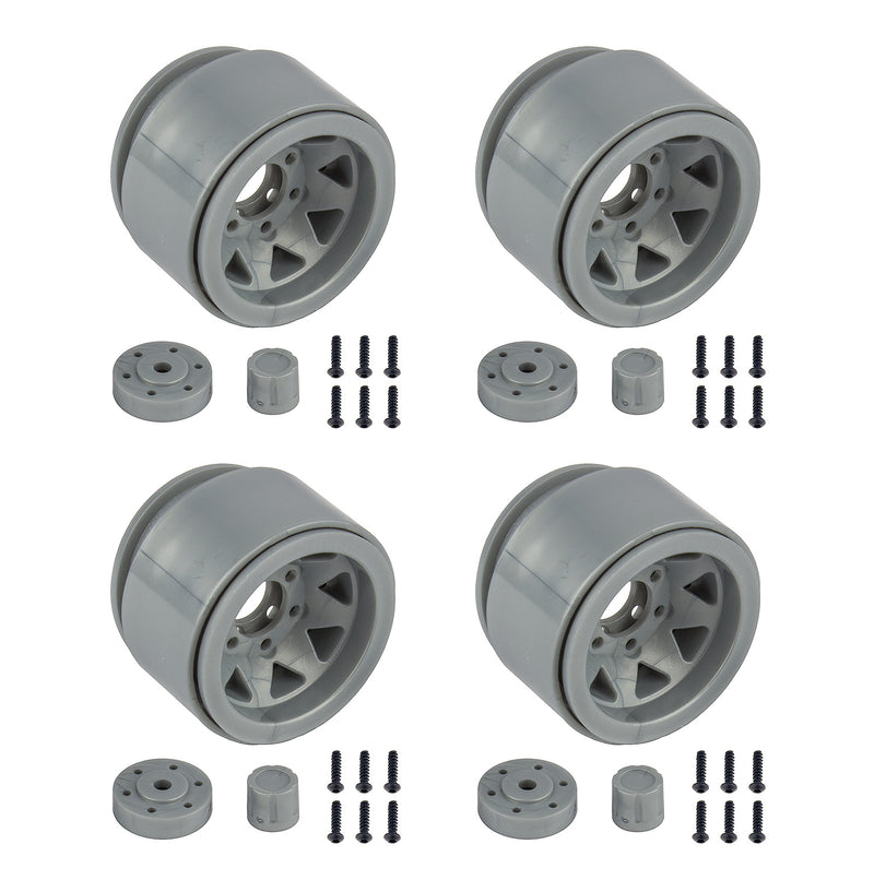 ASS42110 Enduro Trigon Wheels, 1.55 in, silver color