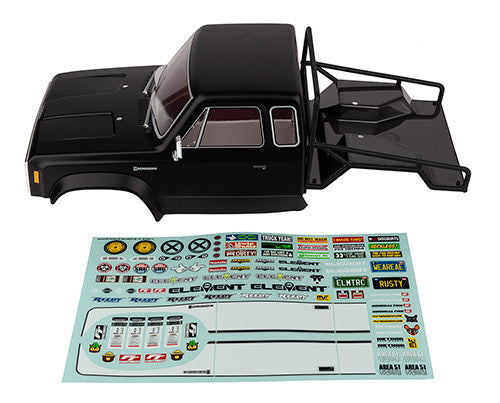 ASS42194 Enduro Sendero HD Body Set, black Team Associated