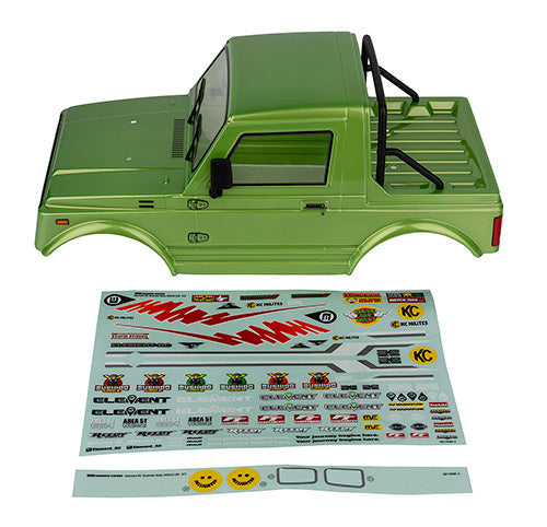 ASS42195 Enduro Bushido Body Set, green, painted