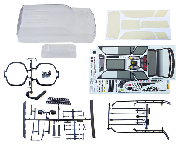 ASS42241 Trailrunner Body, clear, with accessories