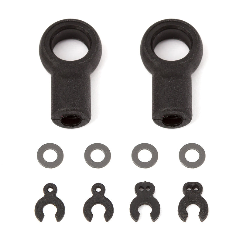 ASS4753 RC12R6 Arm Eyelets and Caster Clips