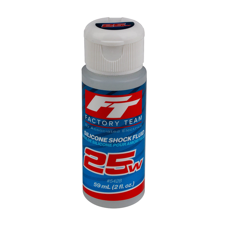 ASS5428 FT Silicone Shock Fluid, 2oz, 25wt (275 cSt), 2oz.