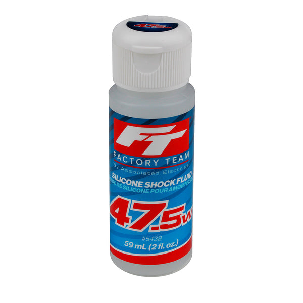 ASS5438 FT Silicone Shock Fluid 47.5wt (613 cSt), 2oz.