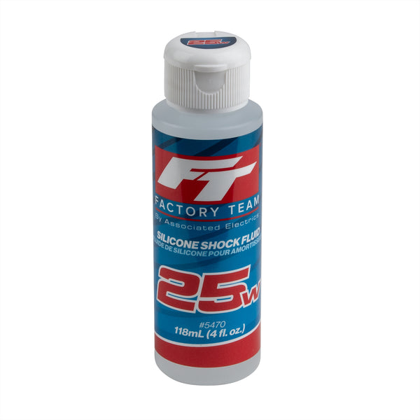 ASS5470 FT Silicone Shock Fluid, 25wt (275 cSt), 4oz.