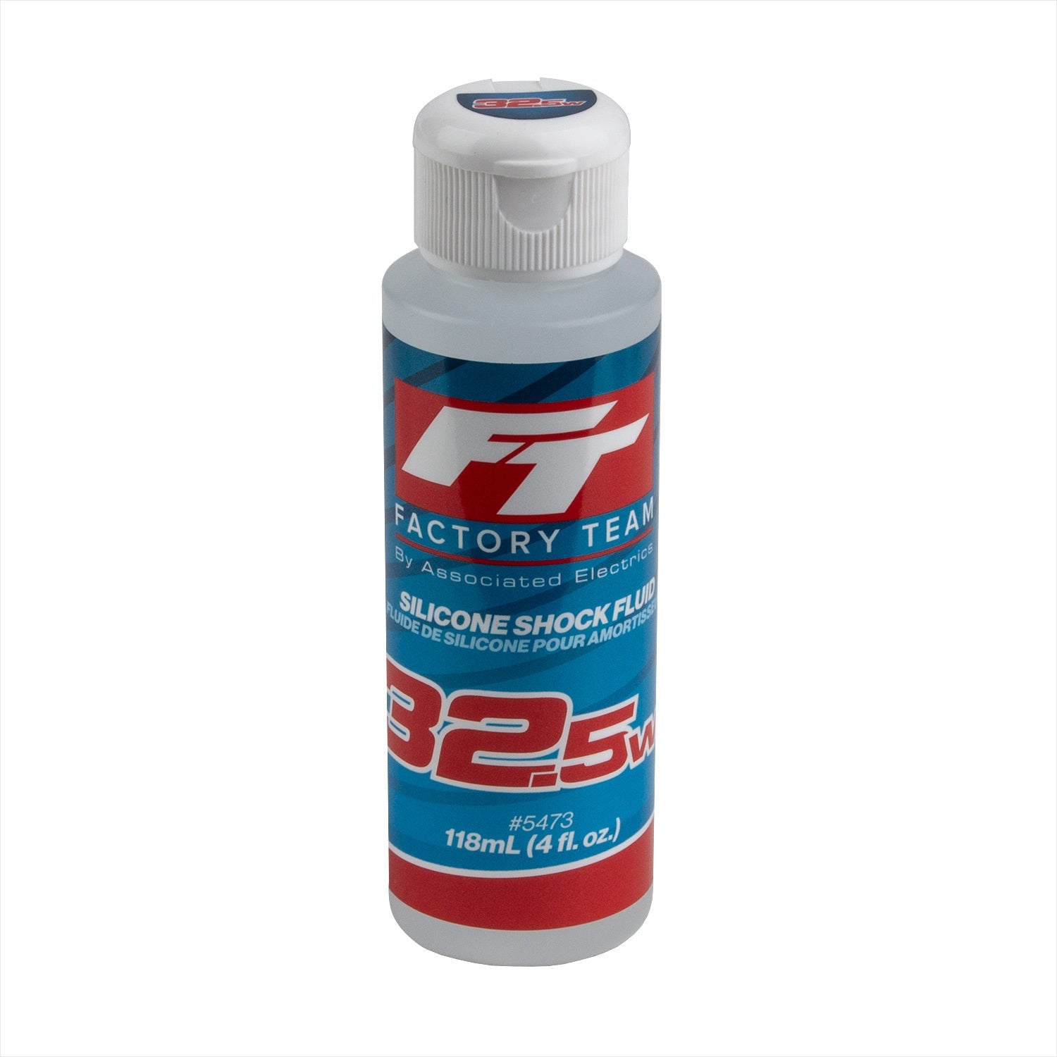 ASS5473 FT Silicone Shock Fluid, 32.5wt (388 cSt), 4oz. Team Associated