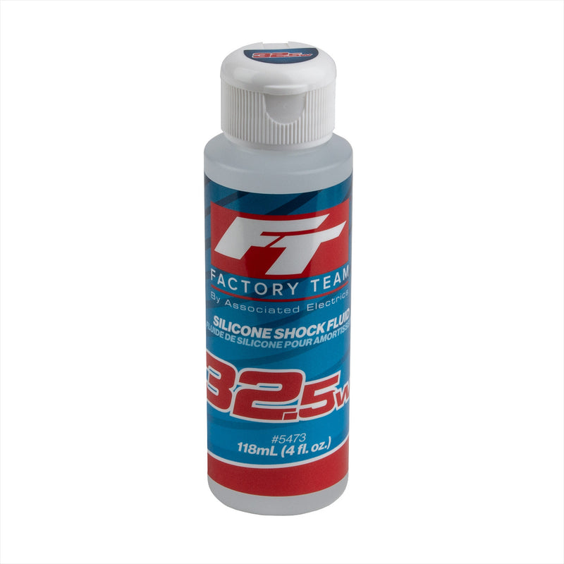 ASS5473 FT Silicone Shock Fluid, 32.5wt (388 cSt), 4oz.