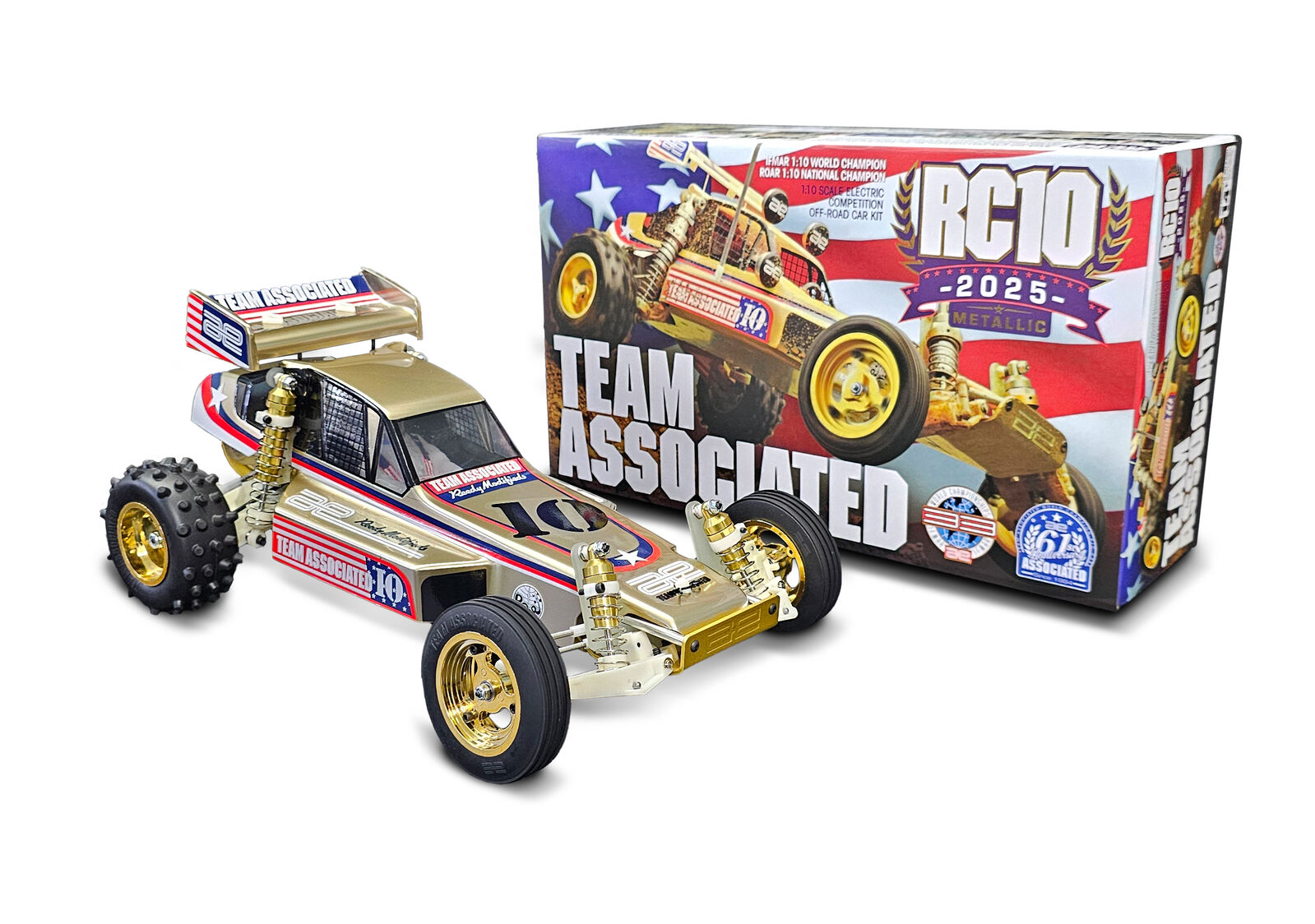 ASS6042 RC10 2025 METALLIC EDITION KIT TEAM ASSOCIATED