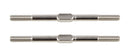 ASS6263 Turnbuckles, M3x52 mm/2.06 in, silver Team Associated