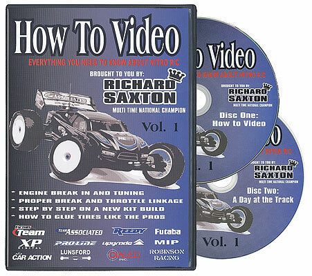 ASS6994 Richard Saxton How To DVD Team Associated