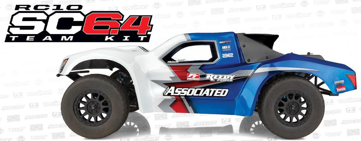 ASS70009 New! RC10SC6.4 Team Kit Team Associated