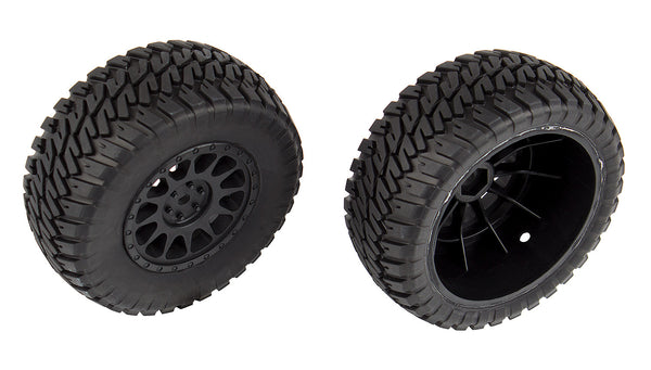 ASS71044 Multi-terrain Tires and Method Wheels, mounted