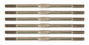 ASS71061 ProSC10 FT Titanium Turnbuckle Set, 3x67 mm/2.65 in, silver Team Associated