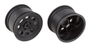 ASS71097 SR10 Rear Wheels, black Team Associated