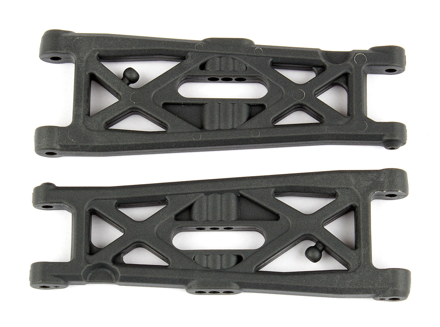 ASS71104 #### Front Suspension Arms, hard Team Associated